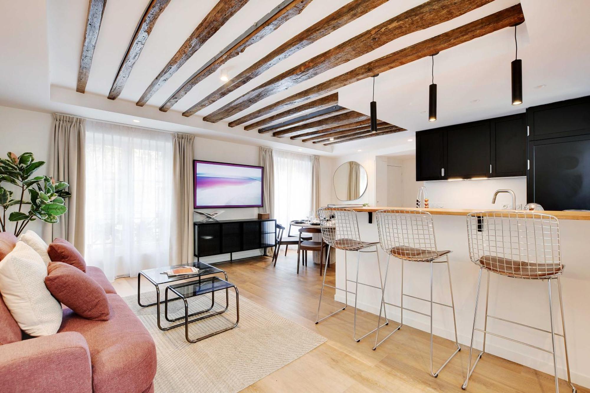 Apartment Modern - 3br 8p - Le Marais Bastille